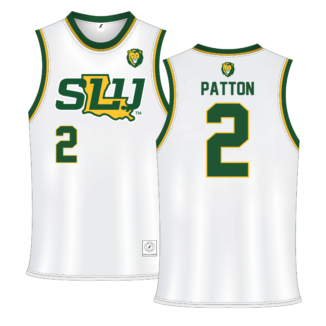 Southeastern Louisiana University White Basketball Jersey - #2 Arianna Patton