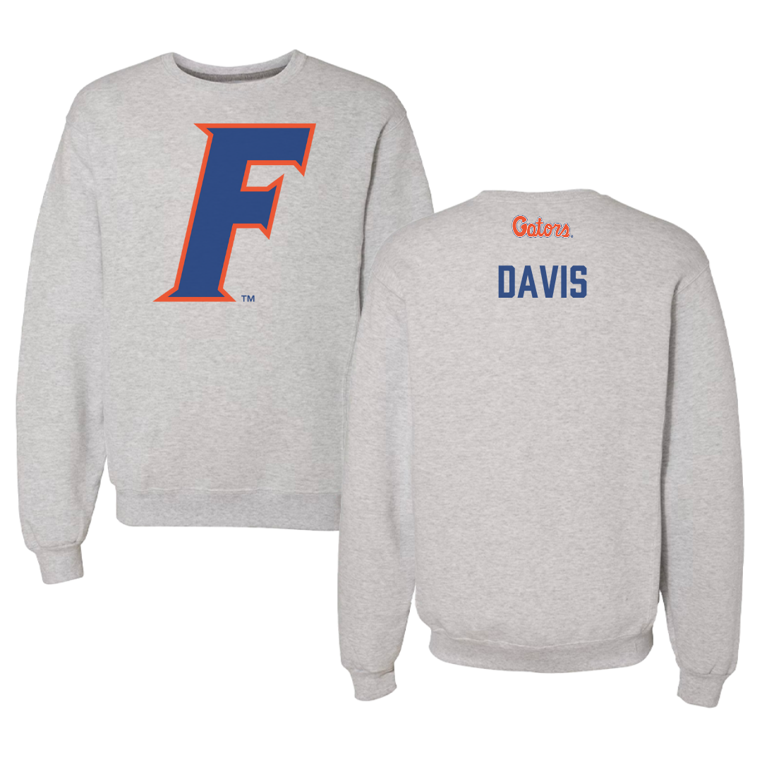 University of Florida TF and XC Gray Crewneck - Kayla Davis