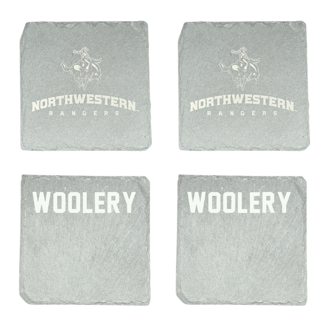 Northwestern Oklahoma State University TF and XC Stone Coaster (4 Pack)  - Kaleb Woolery