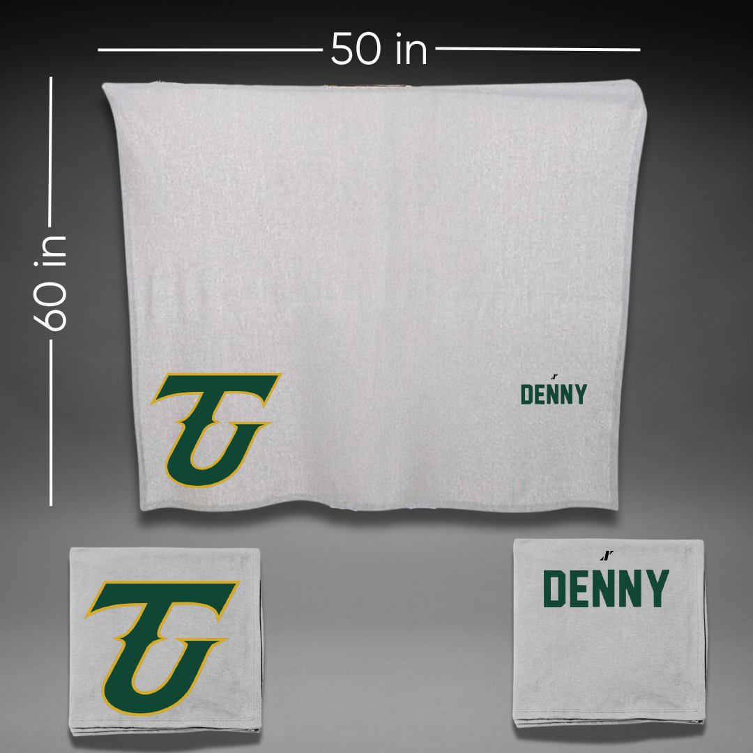 Tiffin University TF and XC Gray Blanket - Ally Denny