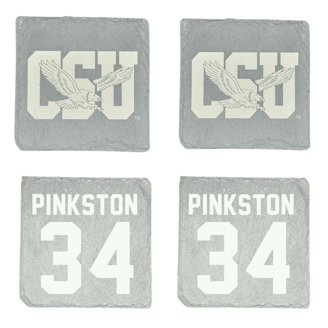 Coppin State University Softball Stone Coaster (4 Pack)  - #34 Paris Pinkston