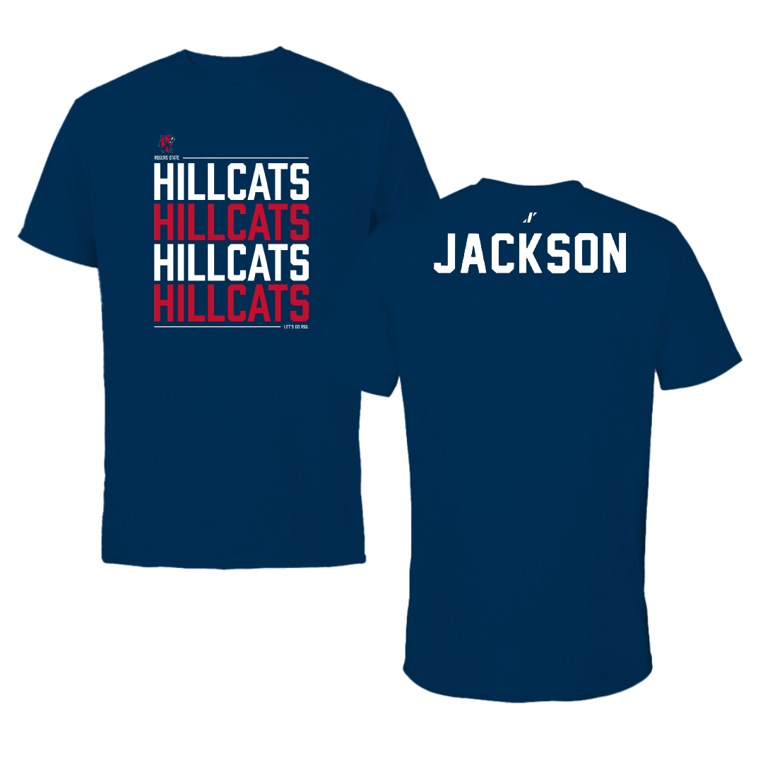 Rogers State University Dance Navy General Tee - Emily Jackson