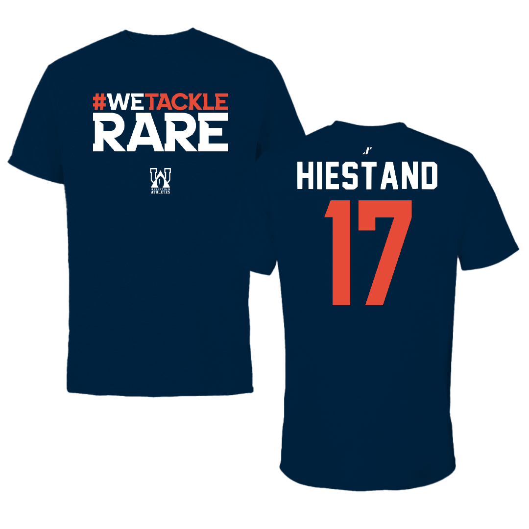 University of Illinois Soccer Navy Uplifting Athletes Performance Tee - #17 Sarah Hiestand