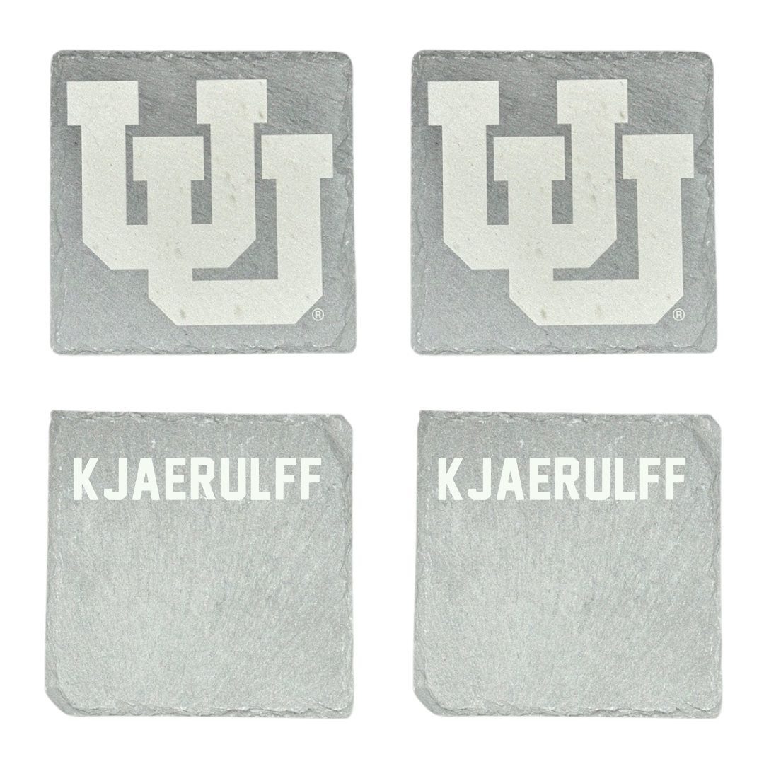 University of Utah Swimming & Diving Stone Coaster (4 Pack)  - Nicholas Kjaerulff