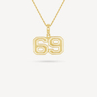 Gold Presidents Pendant and Chain - #69 Jakeb Kaminski