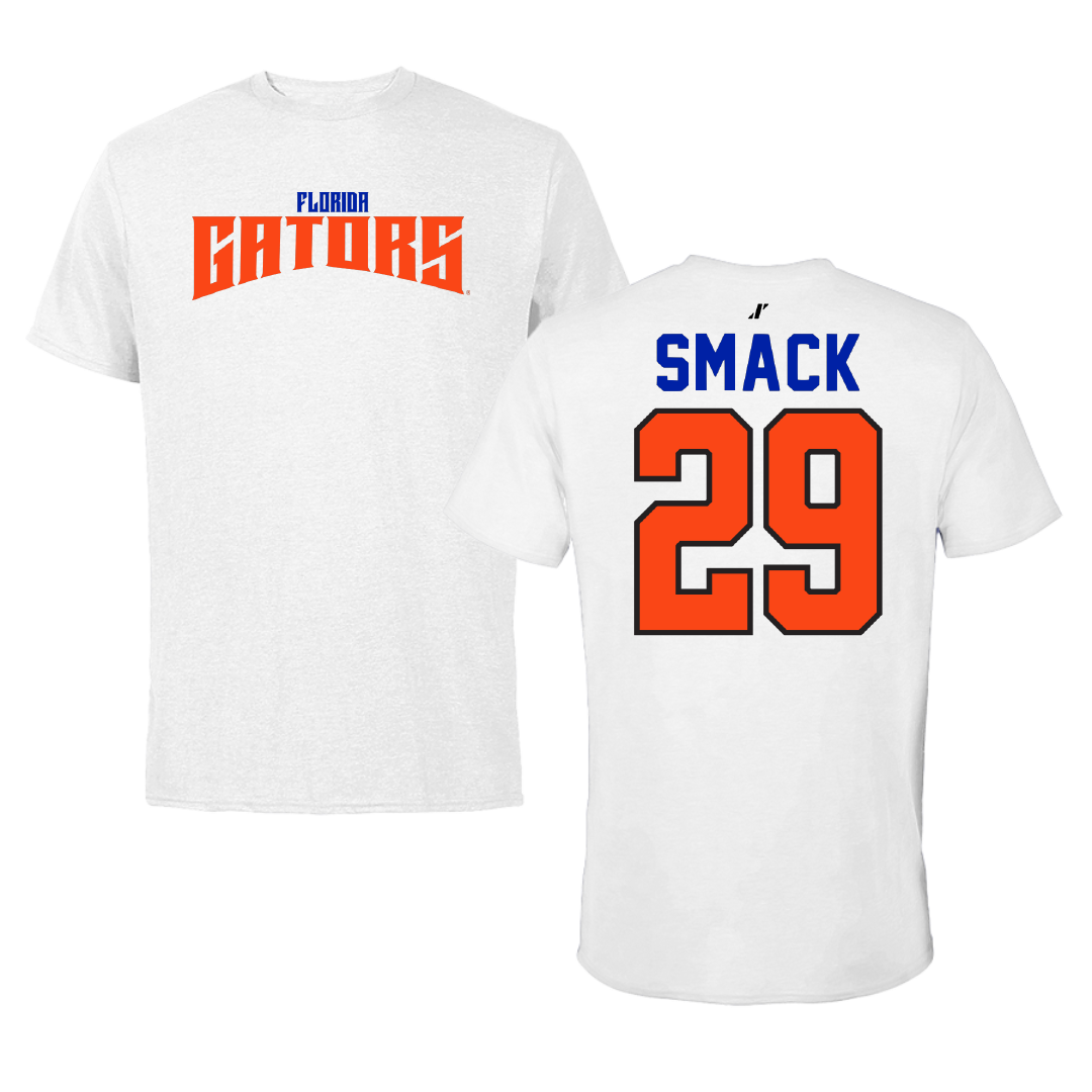 University of Florida Football White Classic Performance Tee - #29 Trey Smack