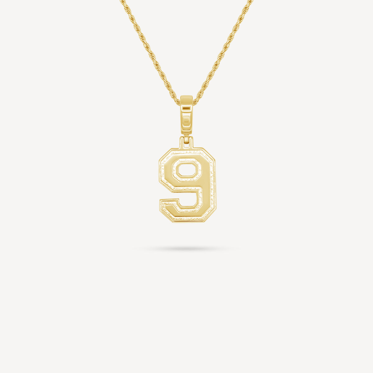 Gold Presidents Pendant and Chain - #9 Kennedy Williams