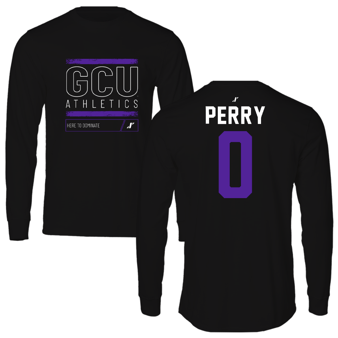 Grand Canyon University Soccer Black Dominate Long Sleeve - #0 Bryanna Perry