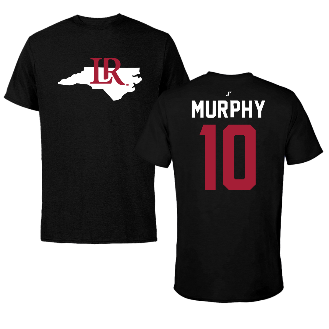 Lenoir-Rhyne University Baseball Black State Performance Tee - #10 Kyle Murphy