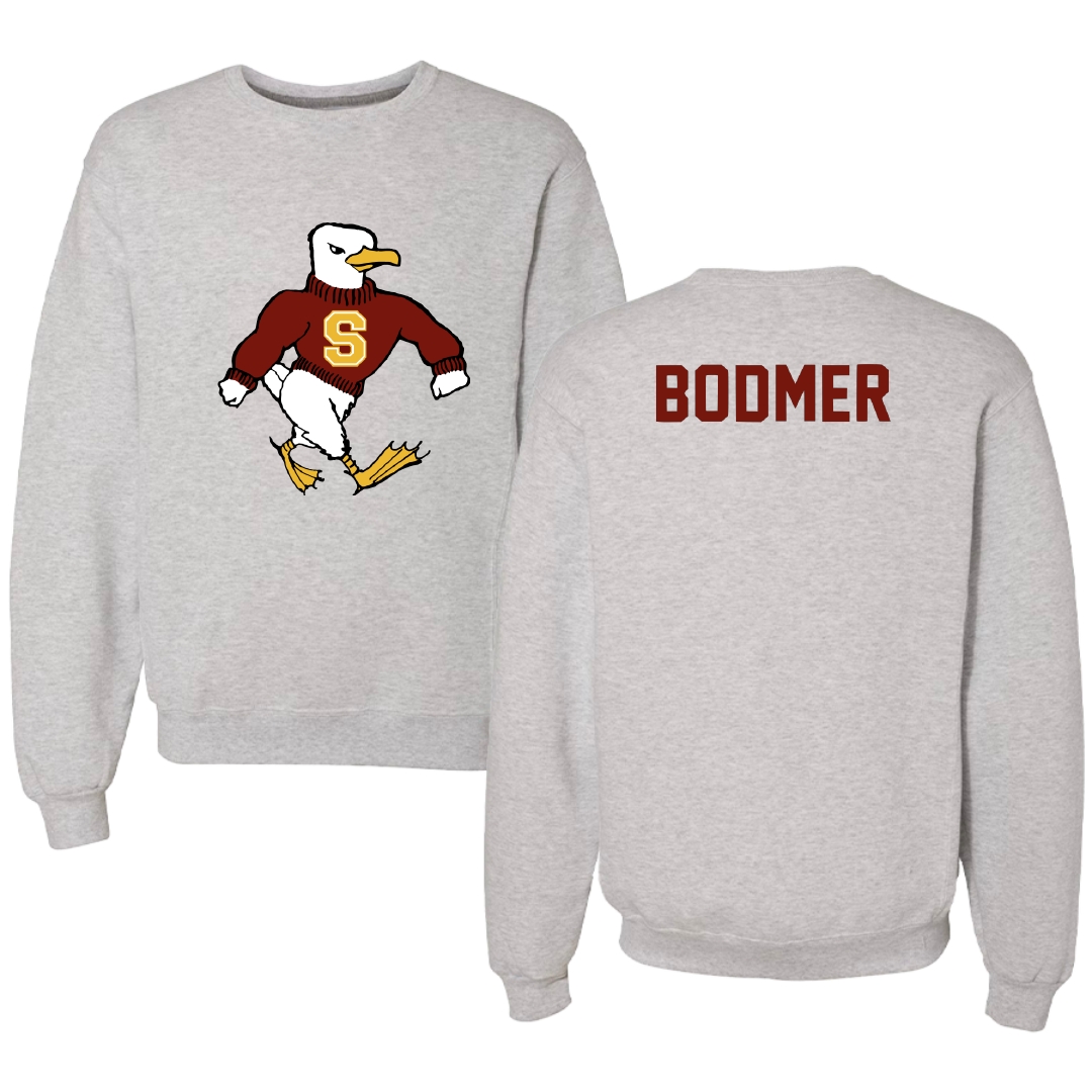 Salisbury University TF and XC Gray Crewneck - Anna Bodmer