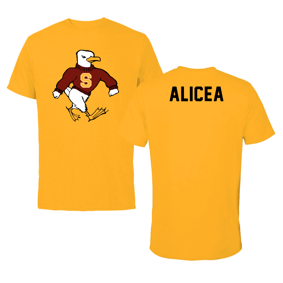 Salisbury University TF and XC Gold Tee - Jon Alicea
