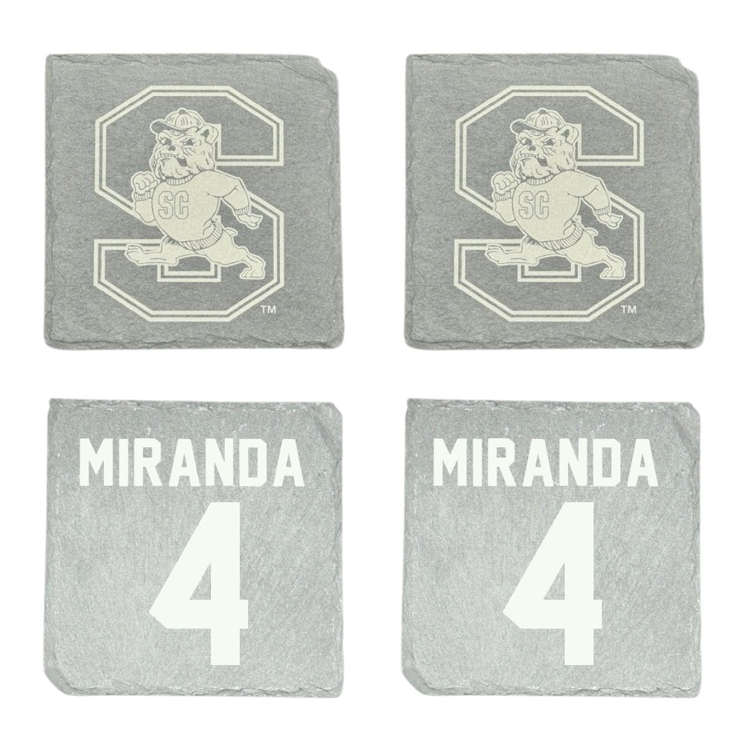 South Carolina State University Soccer Stone Coaster (4 Pack)  - #4 Simone Miranda