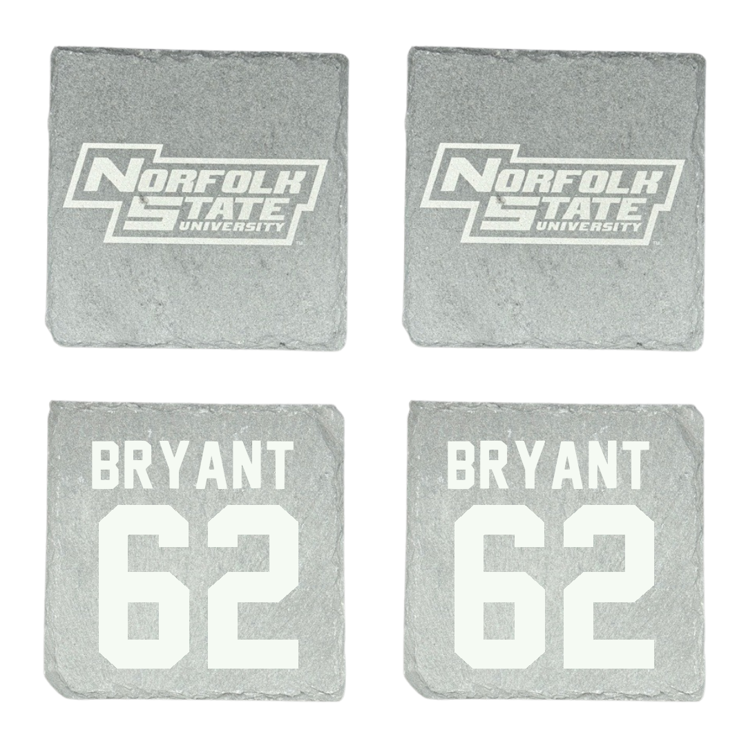 Norfolk State University Football Stone Coaster (4 Pack)  - #62 Jaden Bryant
