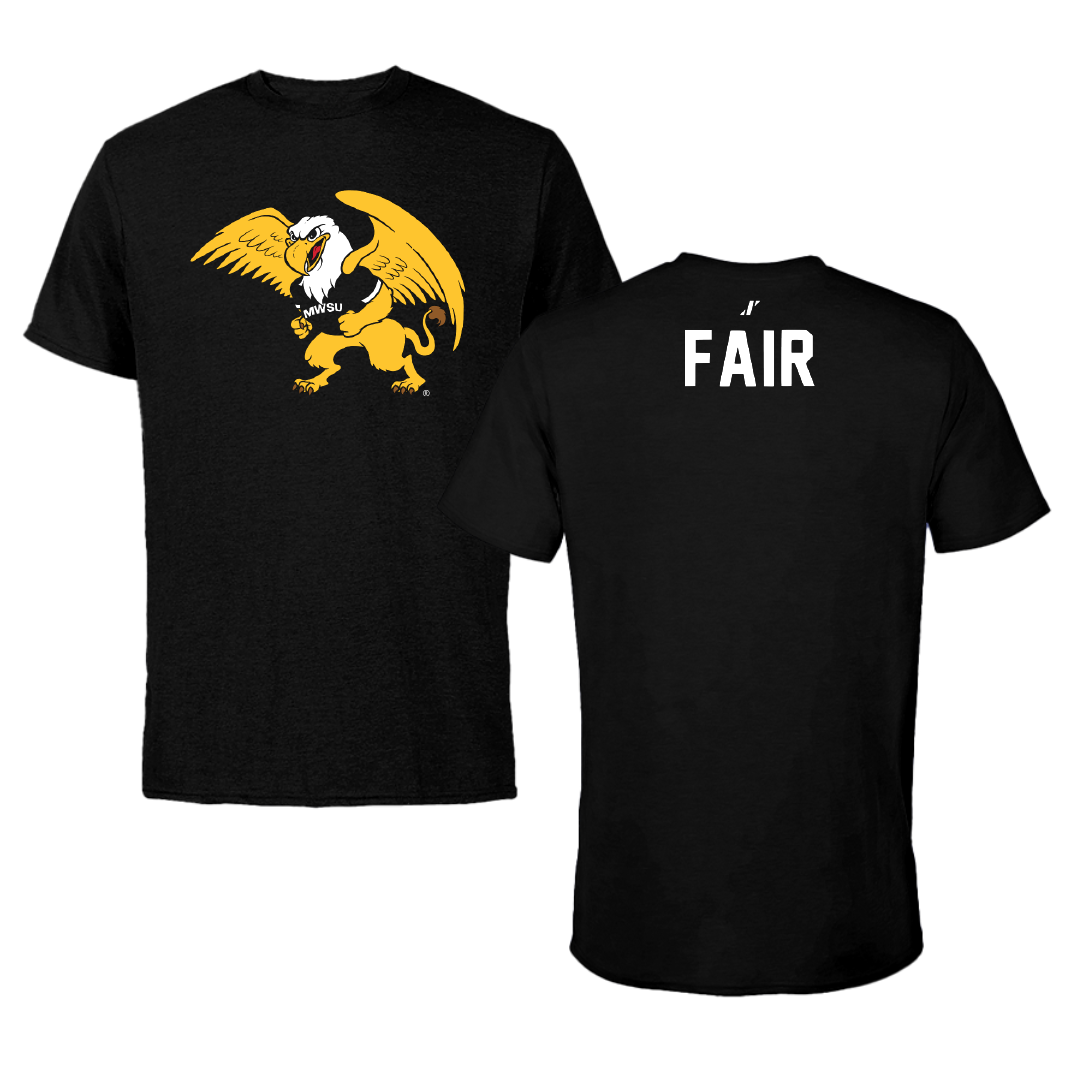 Missouri Western State University TF and XC Black Performance Tee - Kelsi Fair