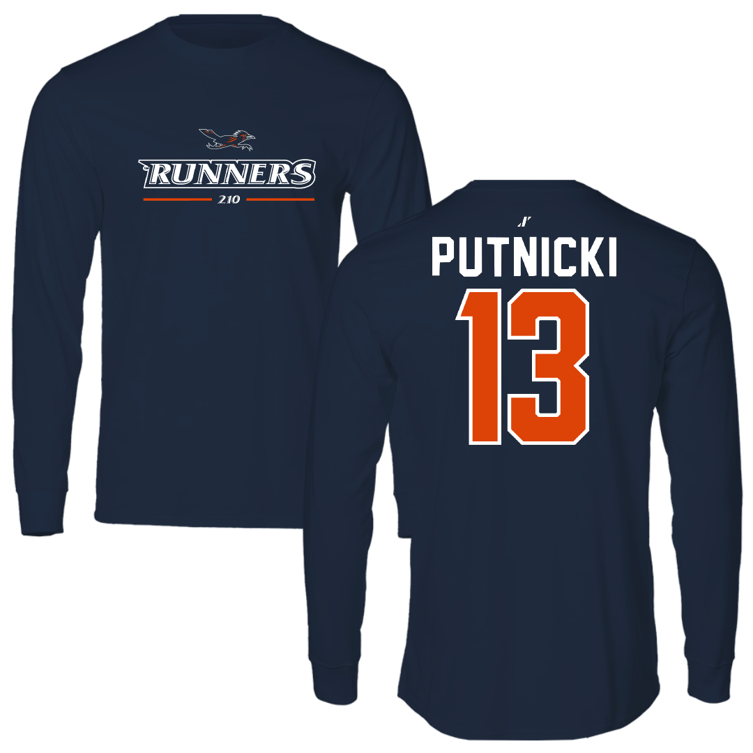 University of Texas at San Antonio Volleyball Navy General Long Sleeve - #13 Miranda Putnicki