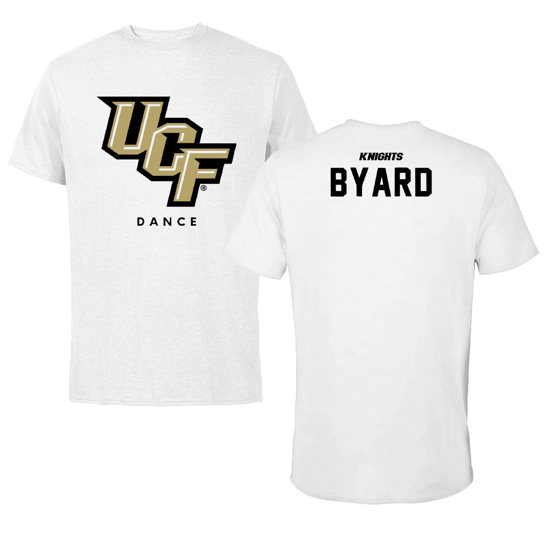 University of Central Florida Dance White Performance Tee - Mallorie Byard