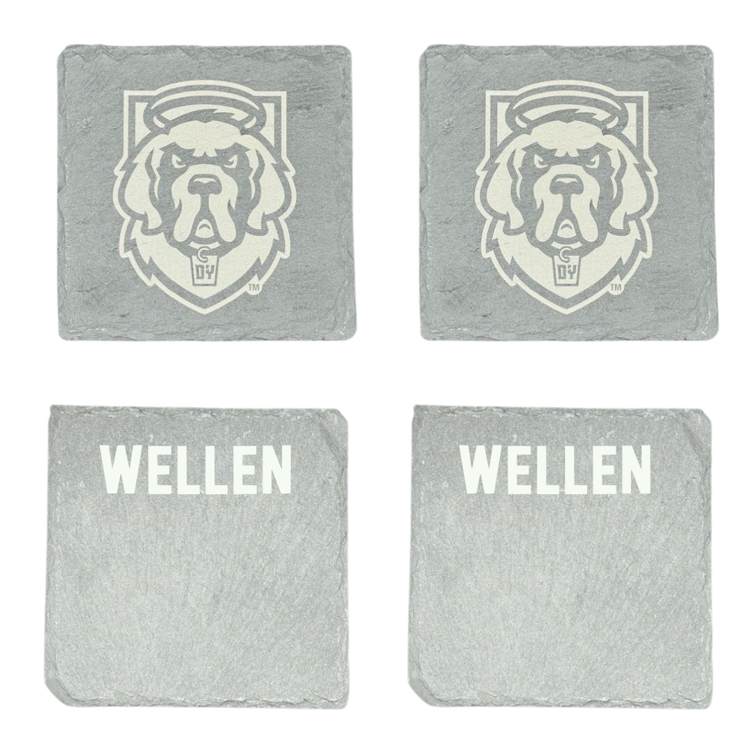 D'Youville University Wrestling Stone Coaster (4 Pack)  - Madison Wellen