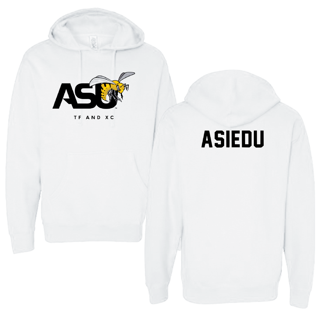Alabama State University TF and XC White ASU Hoodie - Noel Asiedu