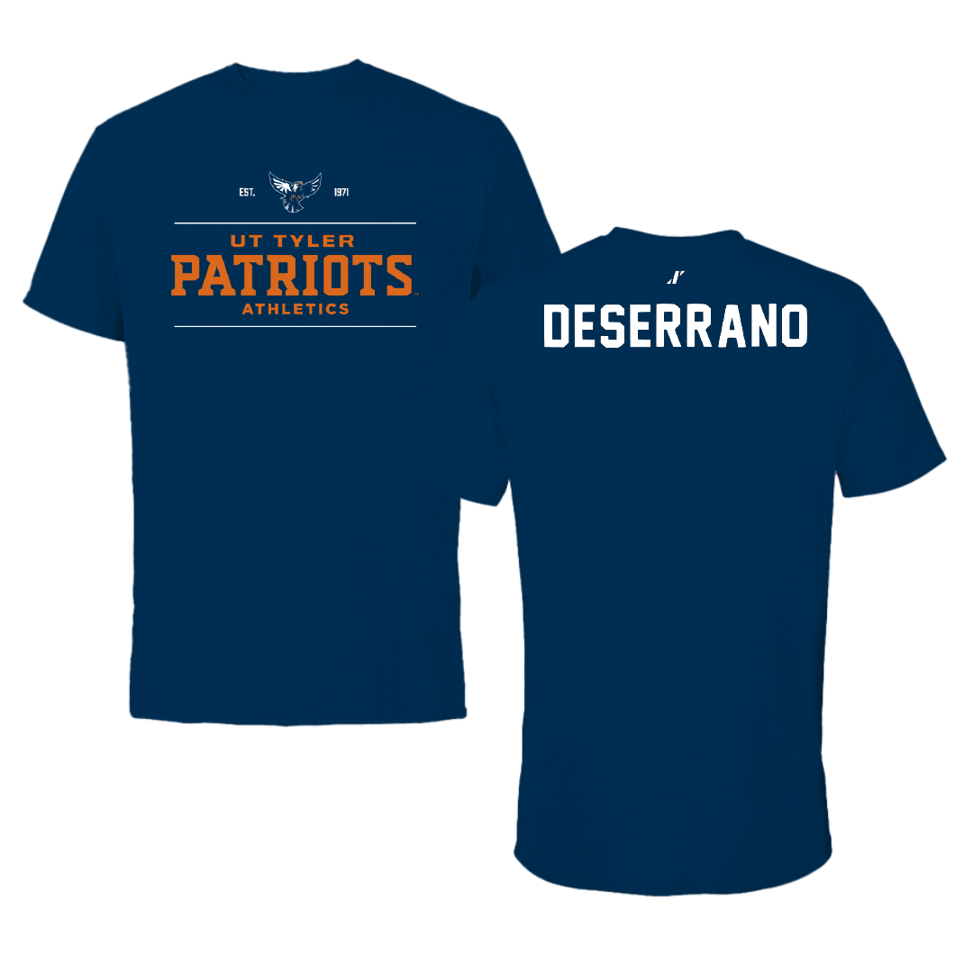 The University of Texas at Tyler Golf Navy General Performance Tee - Preston DeSerrano