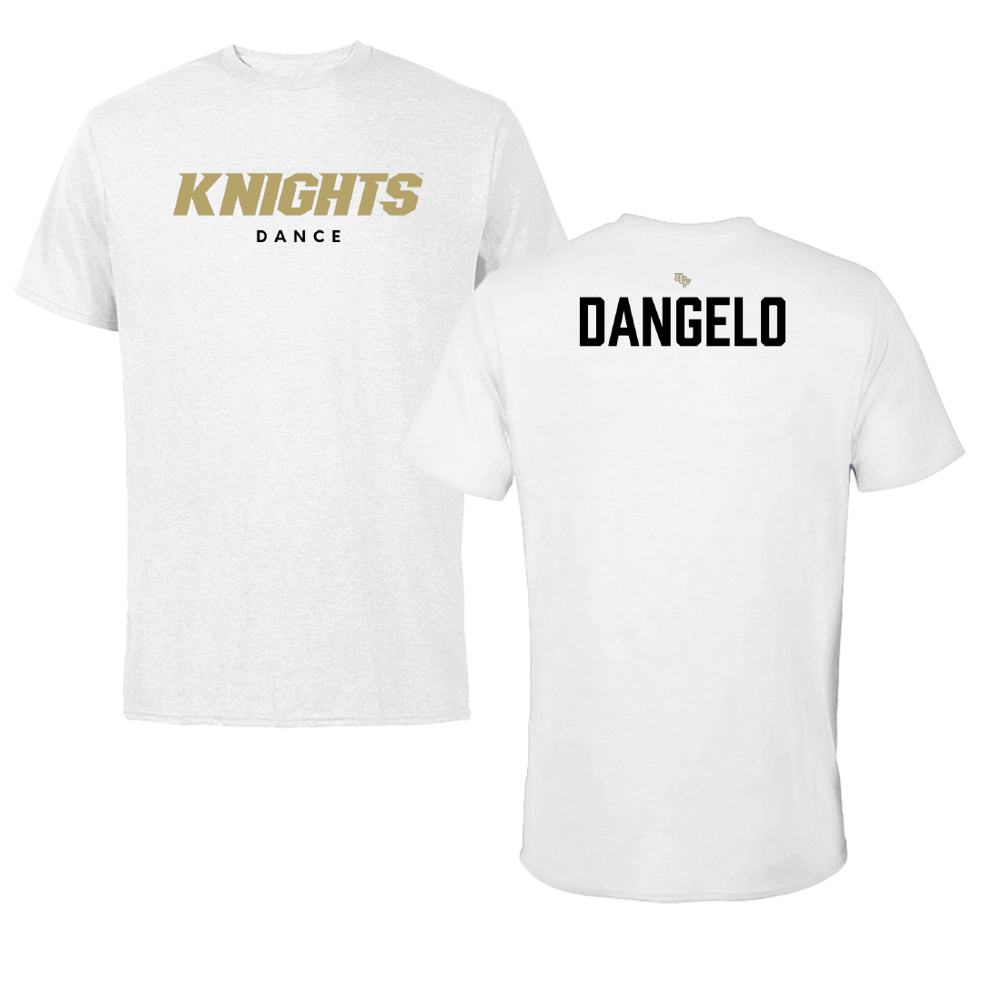 University of Central Florida Dance White Block Tee - Ella DAngelo