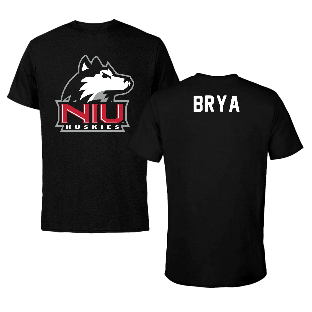 Northern Illinois University Wrestling Black Performance Tee - Jacob Brya