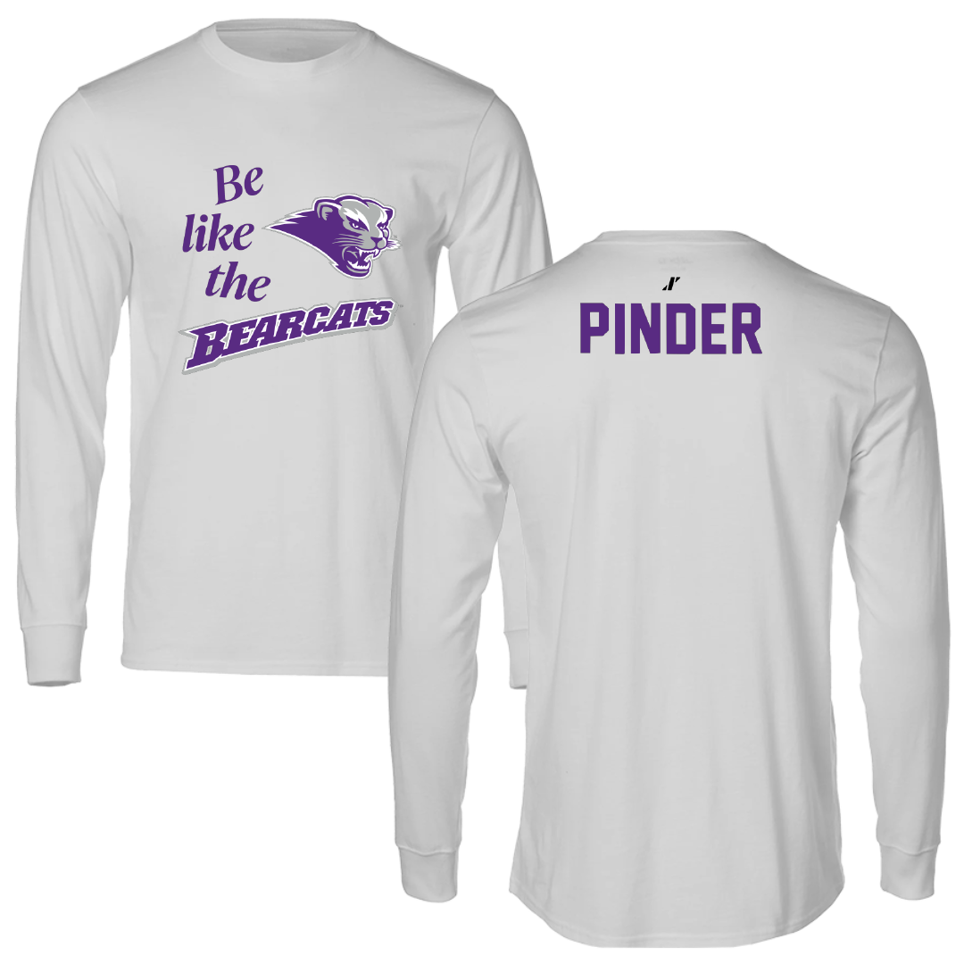 Southwest Baptist University TF and XC Light Gray Be Like Us Long Sleeve - Jaynae Pinder