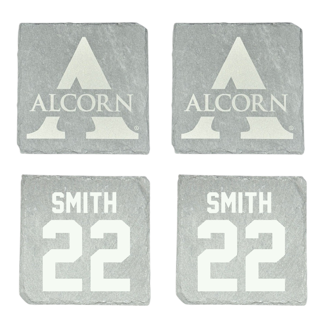 Alcorn State University Football Stone Coaster (4 Pack)  - #22 Jameer Smith