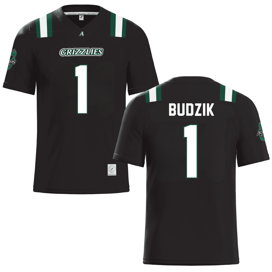 Adams State University Black Football Jersey - Chayton Budzik