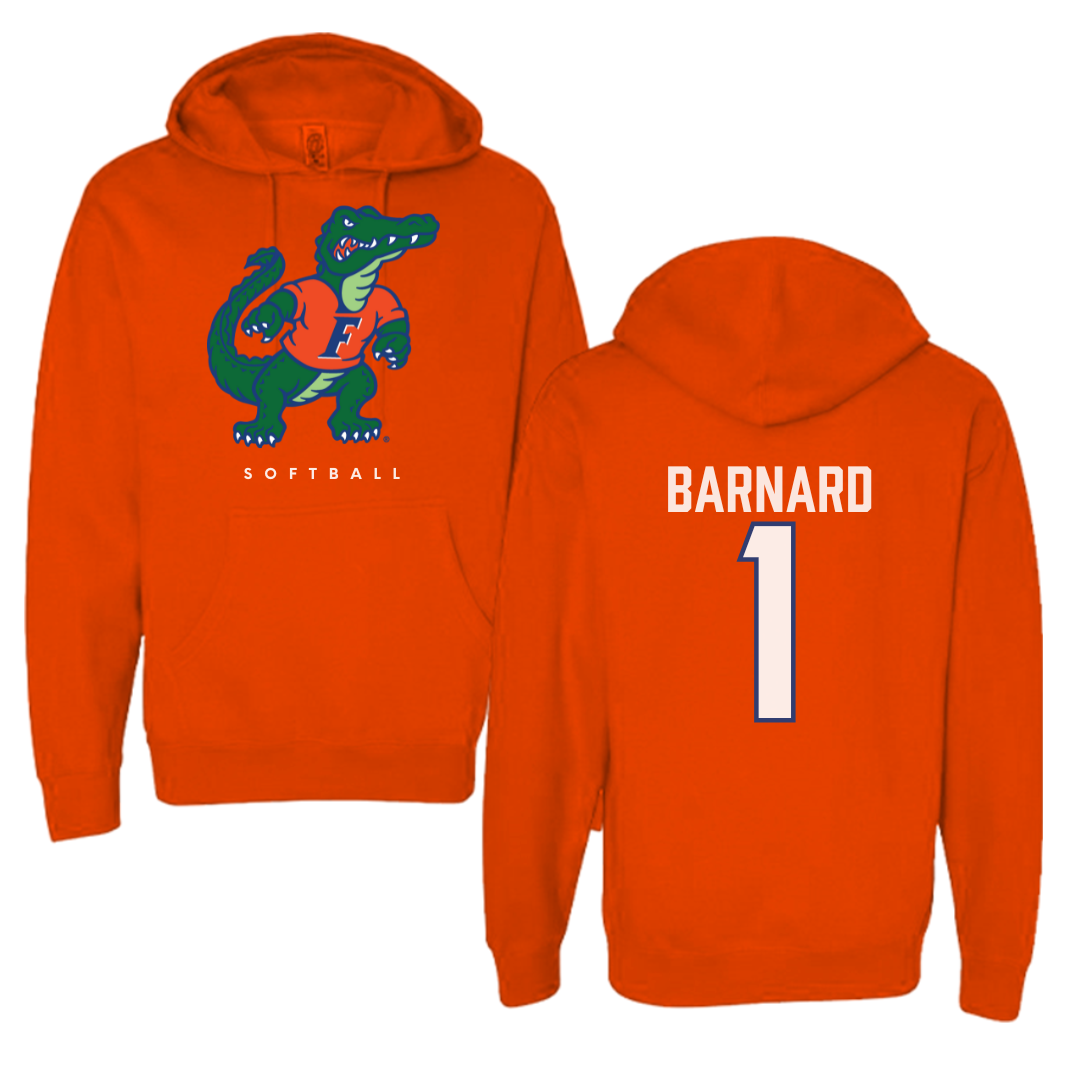 University of Florida Softball Orange Hoodie - #1 Brooke Barnard