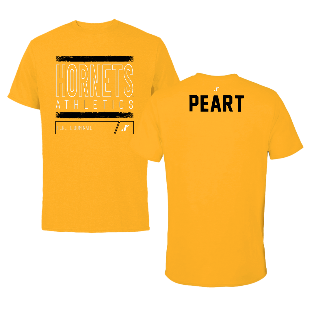 Alabama State University TF and XC Gold Dominate Tee - Shawna-kay Peart