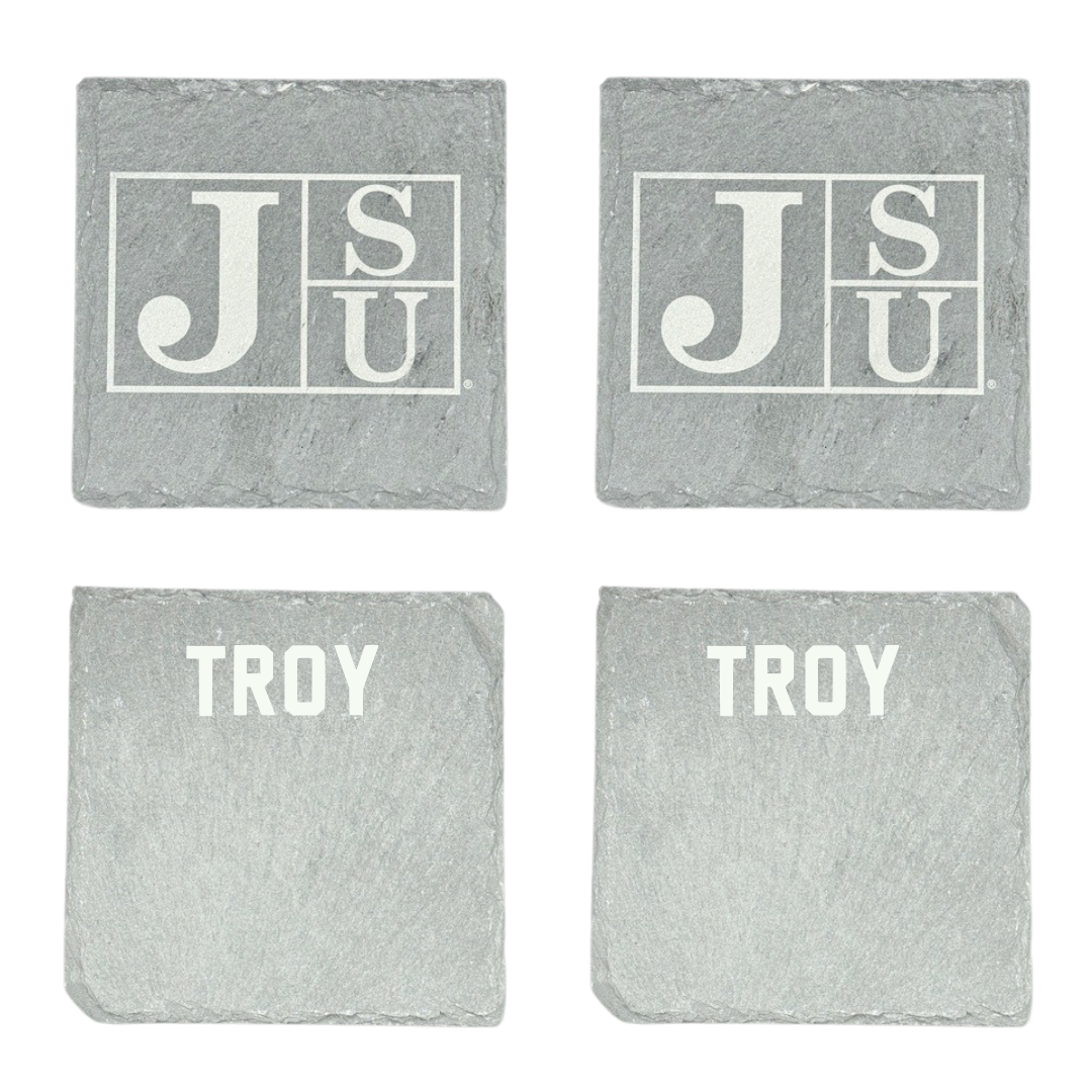 Jackson State University Cheer Stone Coaster (4 Pack)  - EssenZe Troy