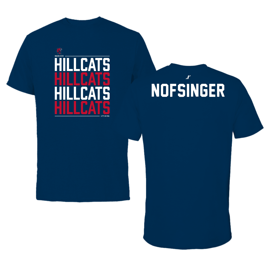 Rogers State University Dance Navy General Tee - Alison Nofsinger