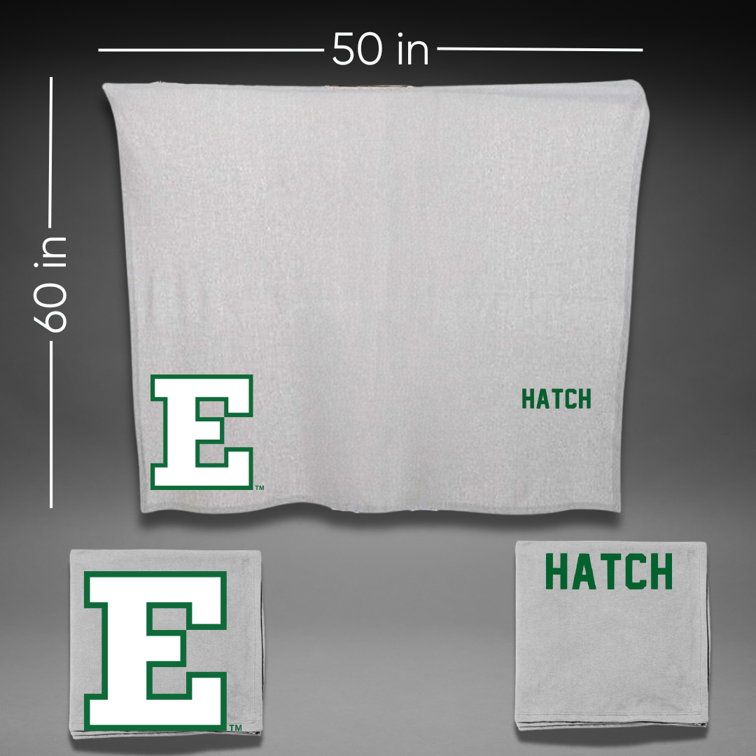 Eastern Michigan University TF and XC Gray Blanket - Liv Hatch