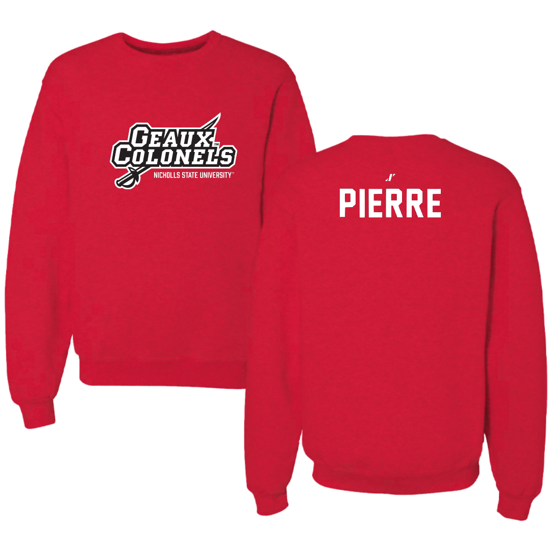 Nicholls State University Cheer Red General Crewneck - Gavin Pierre