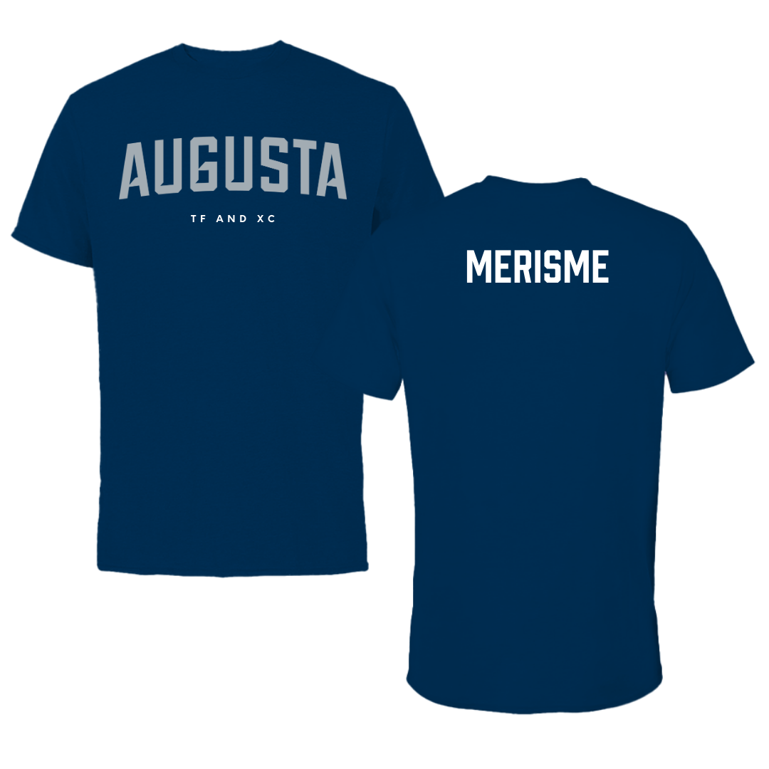 Augusta University TF and XC Navy Tee - Matthew Merisme