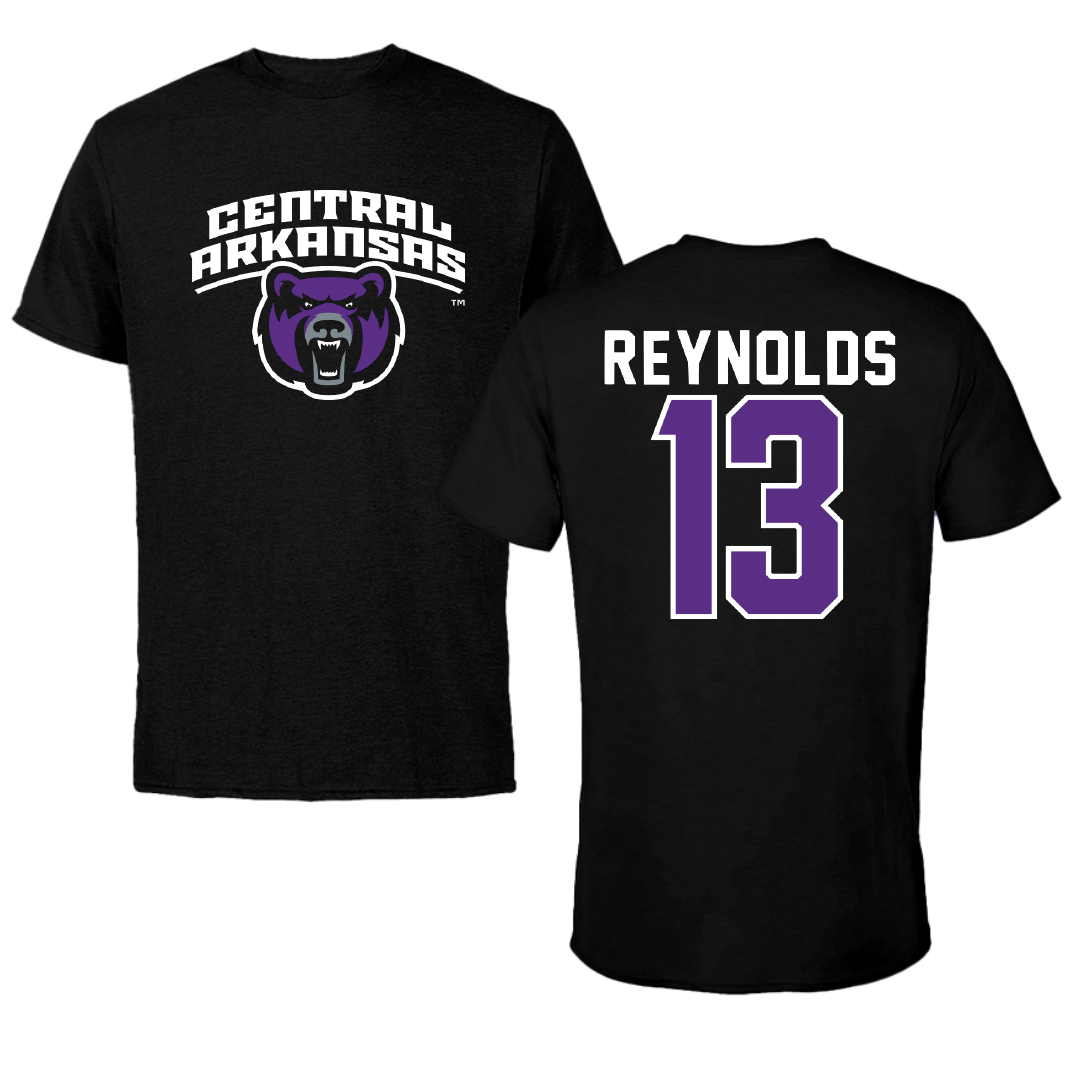 University of Central Arkansas Baseball Black Tee - #13 Sam Reynolds