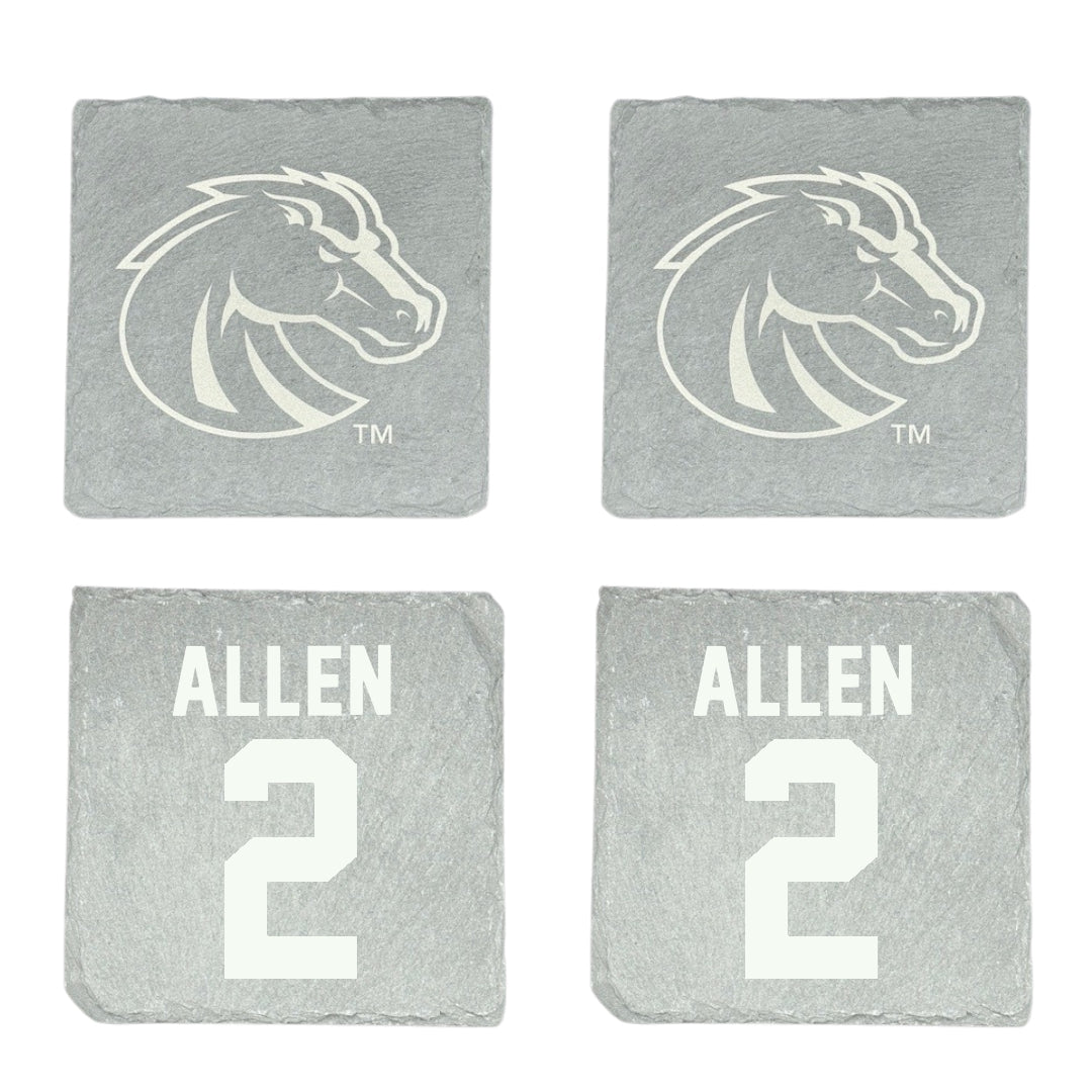 Boise State University Beach Volleyball Stone Coaster (4 Pack)  - #2 Avery Allen