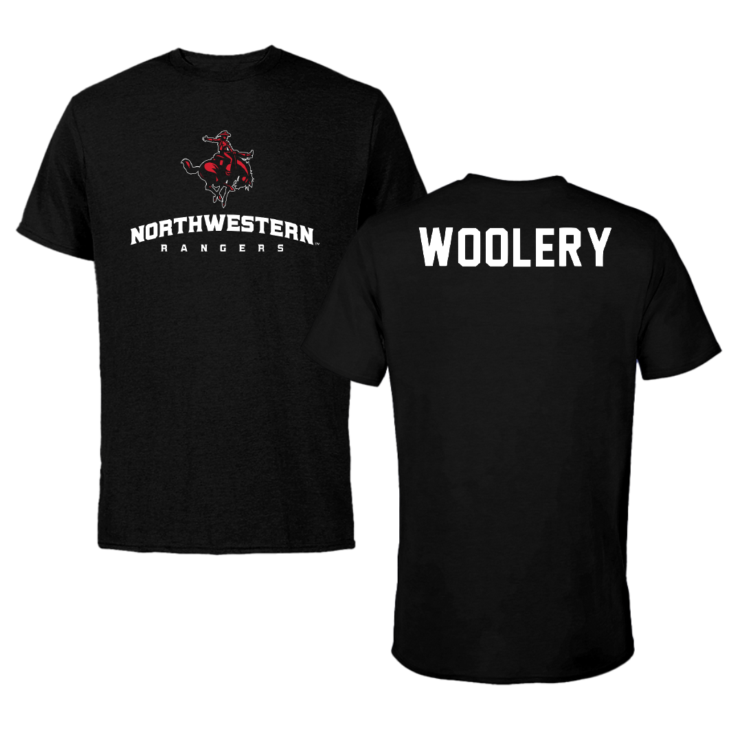 Northwestern Oklahoma State University TF and XC Black Block Performance Tee - Kaleb Woolery