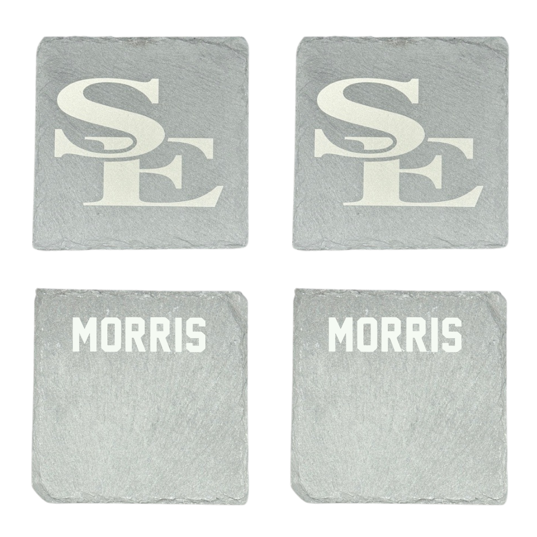 Southeastern Oklahoma State University Football Stone Coaster (4 Pack)  - Deon Morris