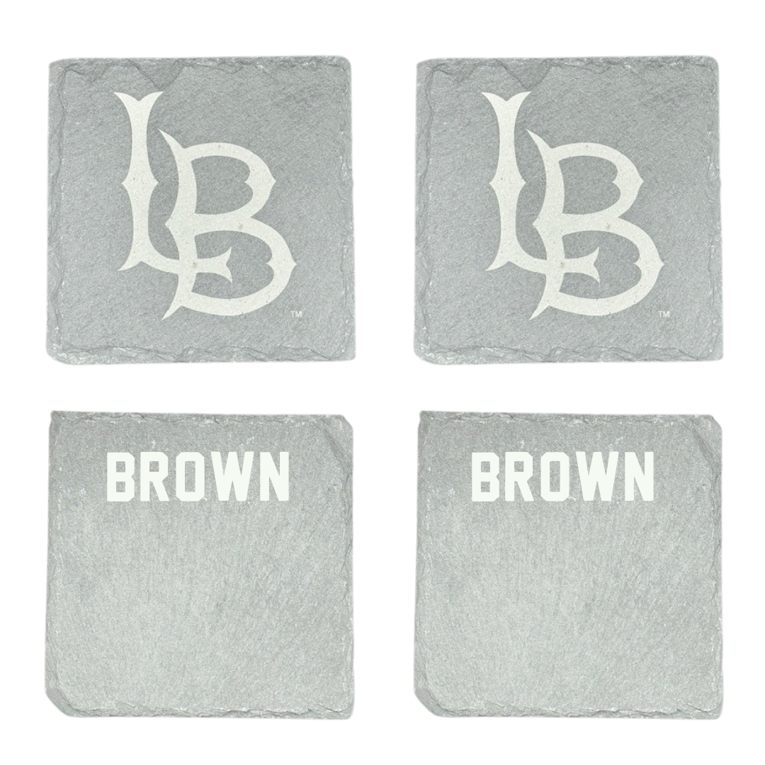 Long Beach State University TF and XC Stone Coaster (4 Pack)  - Jay Brown