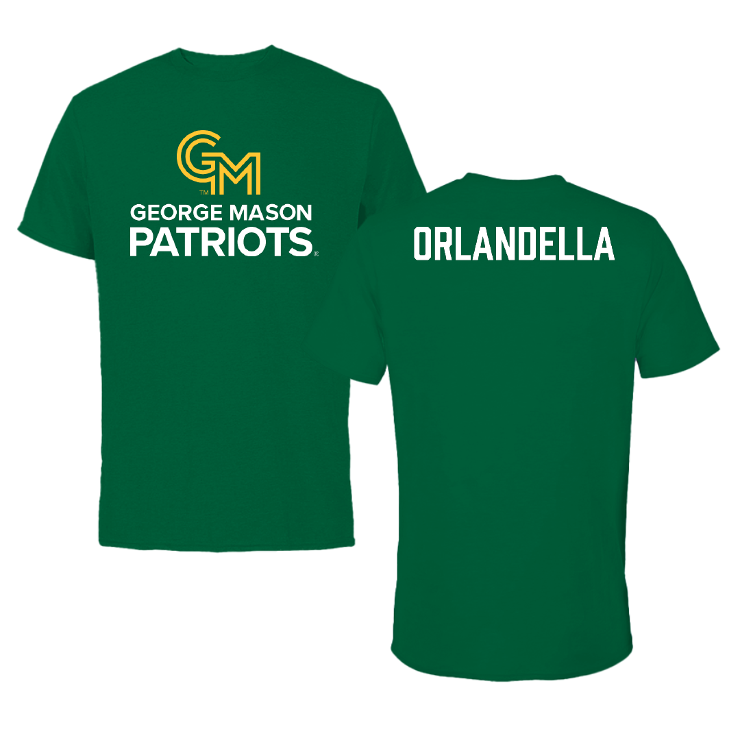 George Mason University Rowing Green Patriots Performance Tee - Cecilia Orlandella