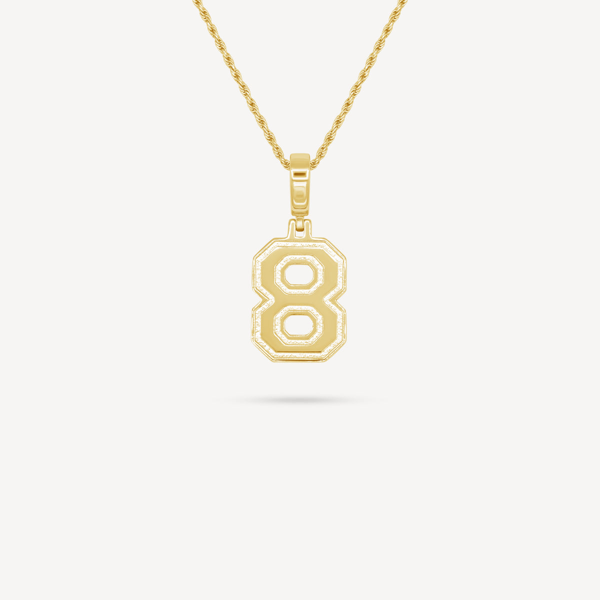 Gold Presidents Pendant and Chain - #8 Trey Lockhart