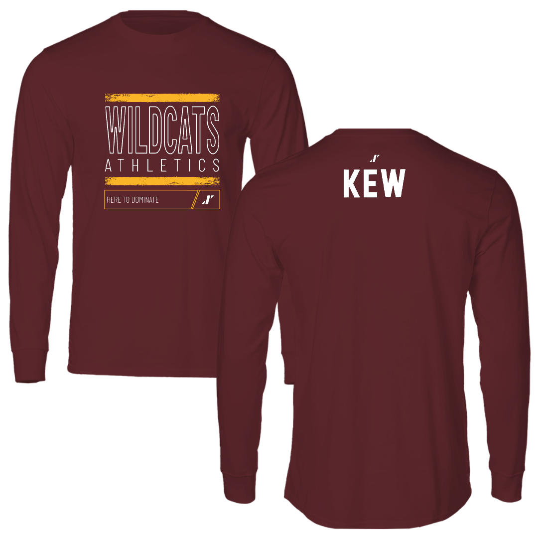 Bethune-Cookman University Golf Maroon Dominate Long Sleeve - Skylar Kew