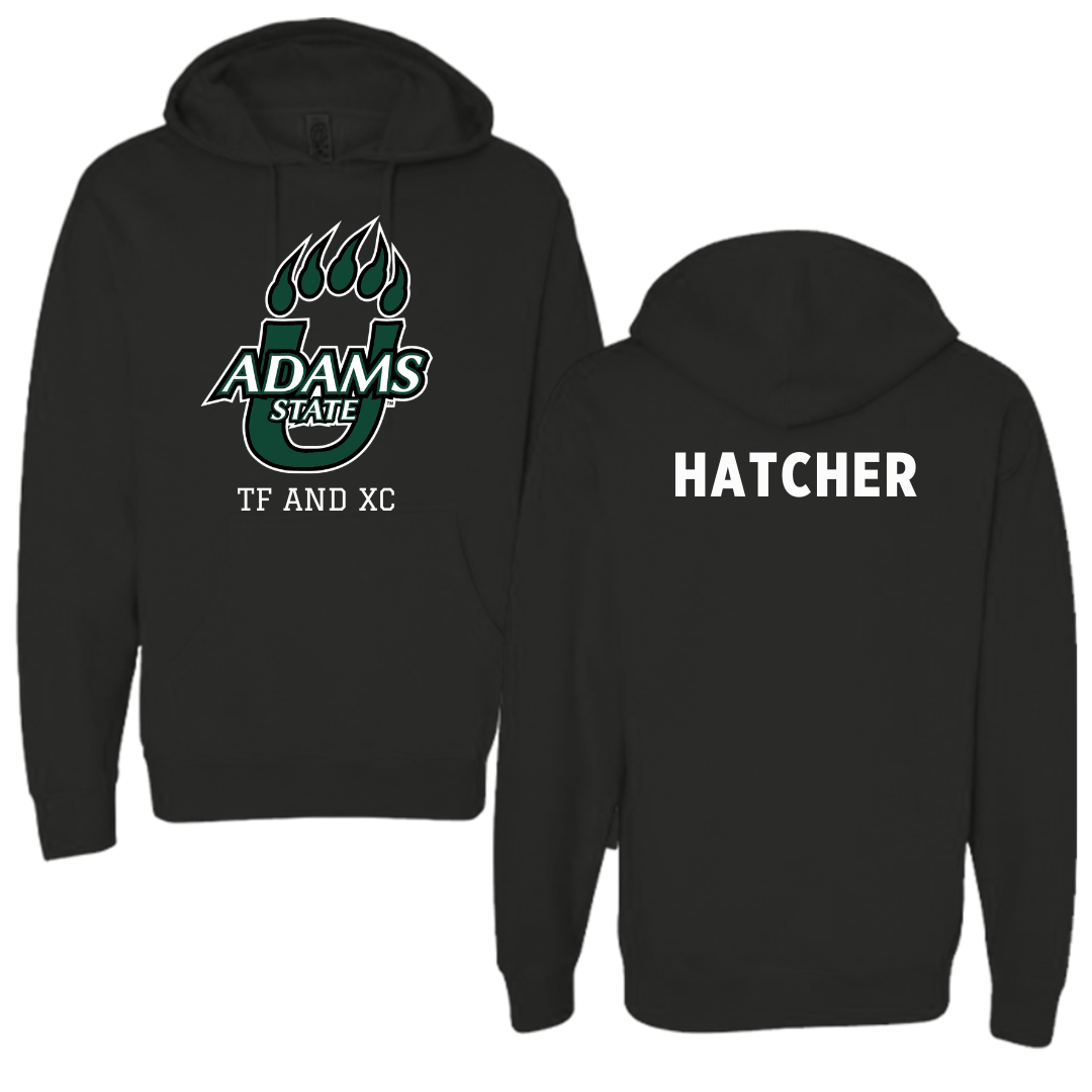 Adams State University TF and XC Black State Crewneck - Elijah Hatcher