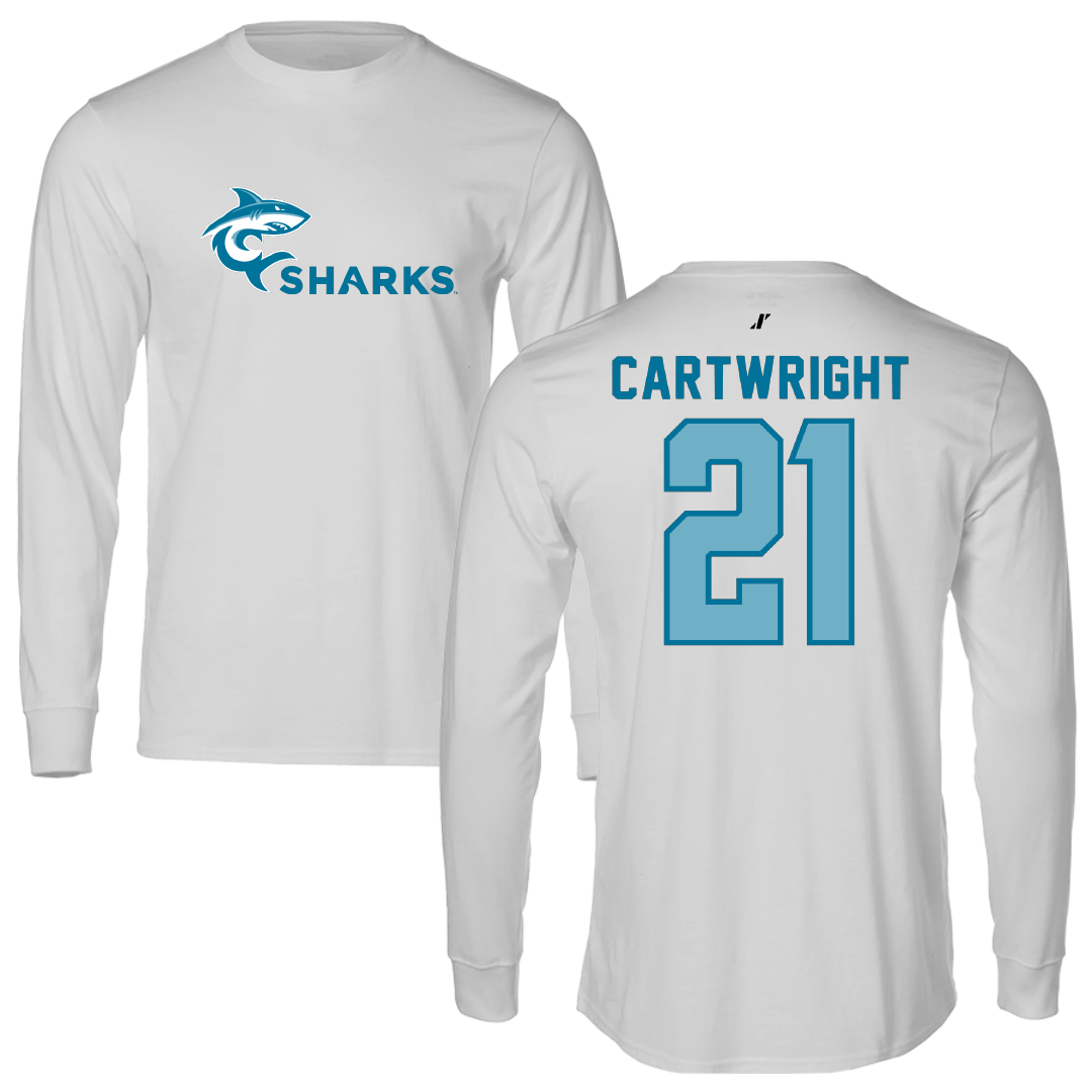 Hawaii Pacific University Acrobatics & Tumbling Light Gray Long Sleeve - #21 Olivia Cartwright