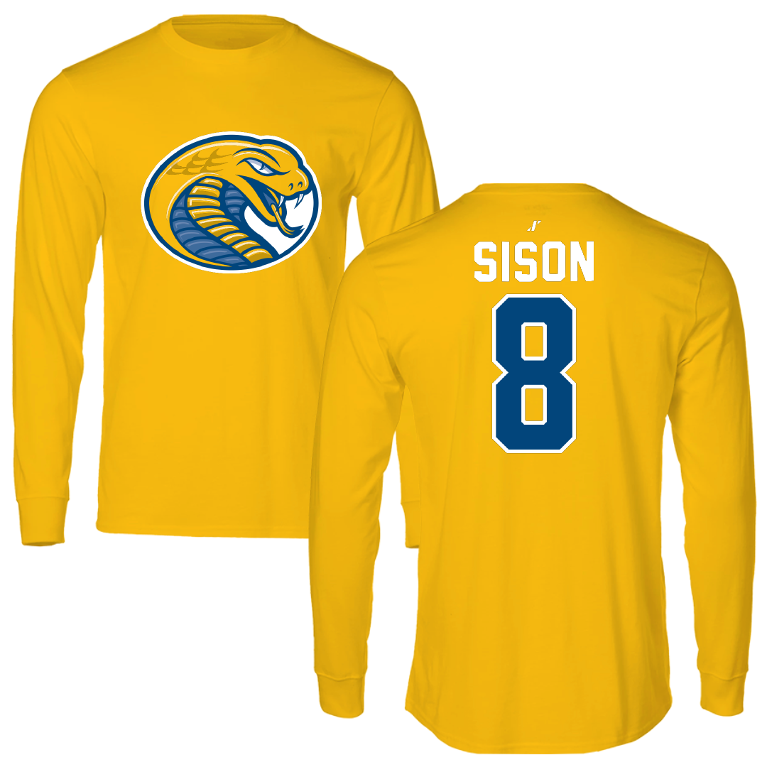 Coker University Acrobatics & Tumbling Gold Performance Long Sleeve - #8 Olivia Sison