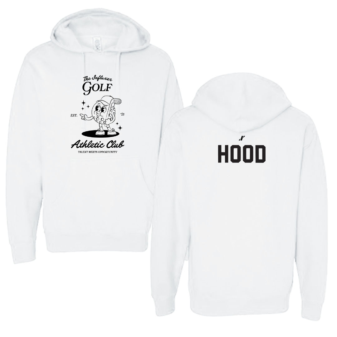 Golf White Influxer Athletic Club Hoodie - Sam Hood