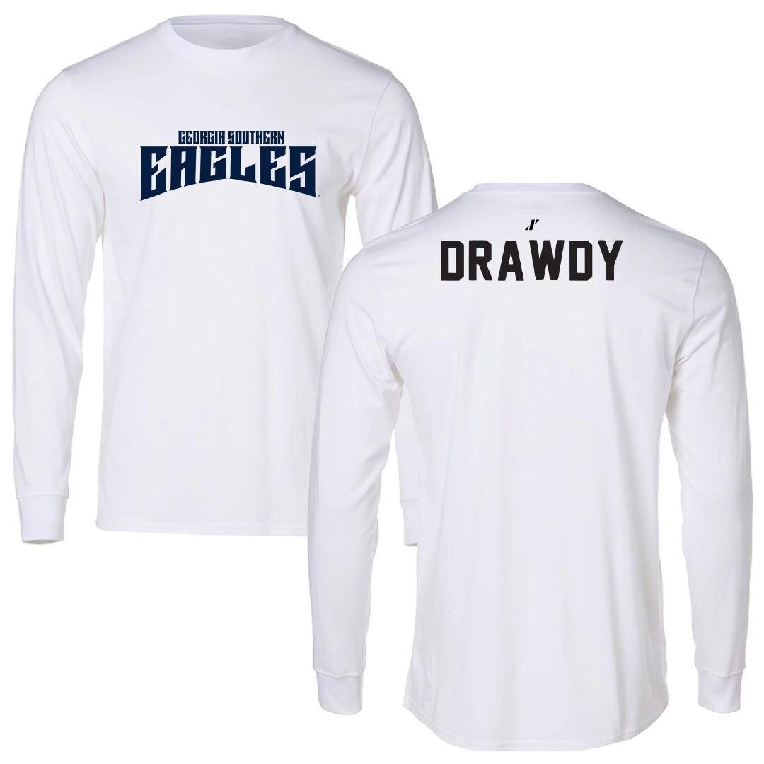 Georgia Southern University Swimming & Diving White Classic Long Sleeve - Grace Drawdy