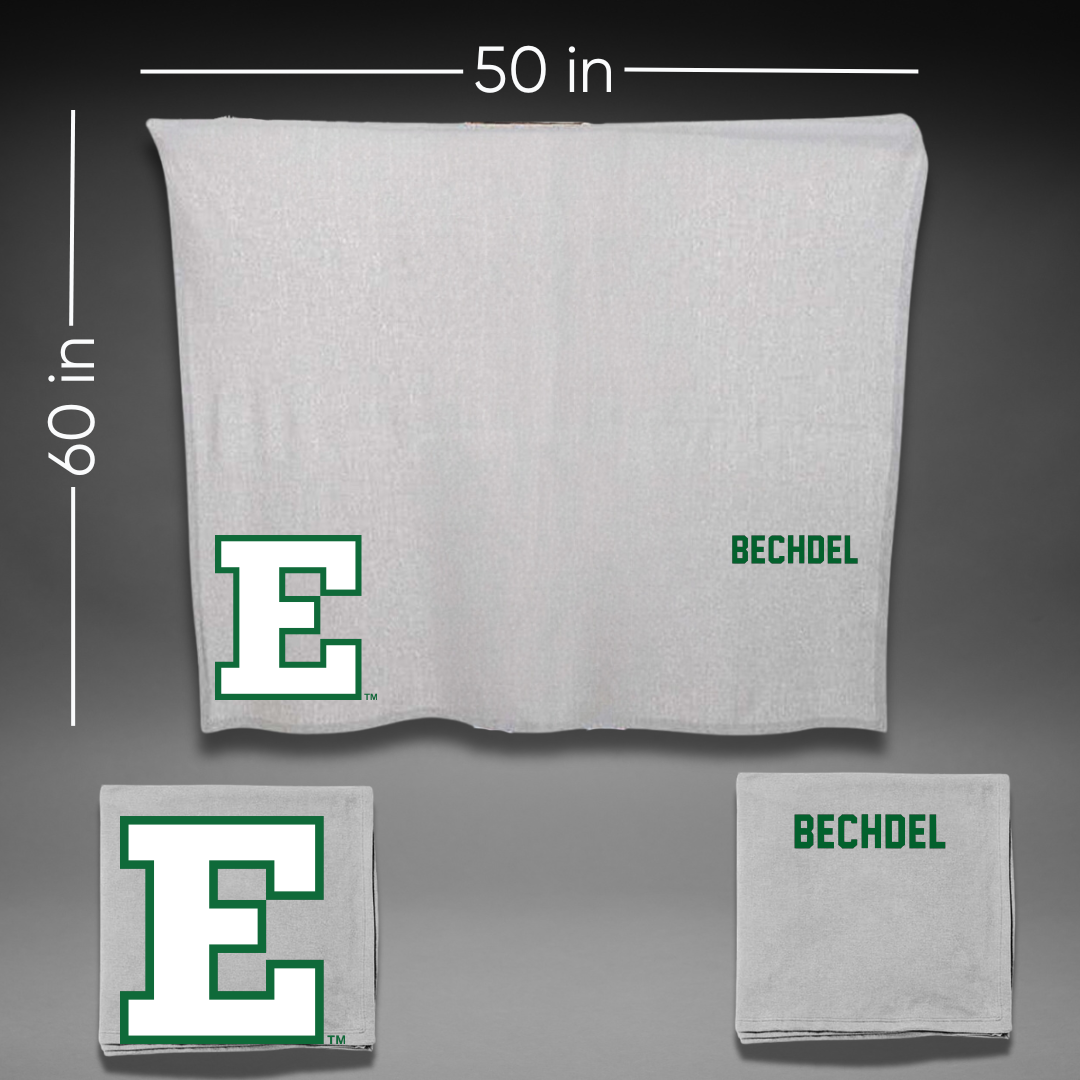 Eastern Michigan University TF and XC Gray Blanket - Eli Bechdel