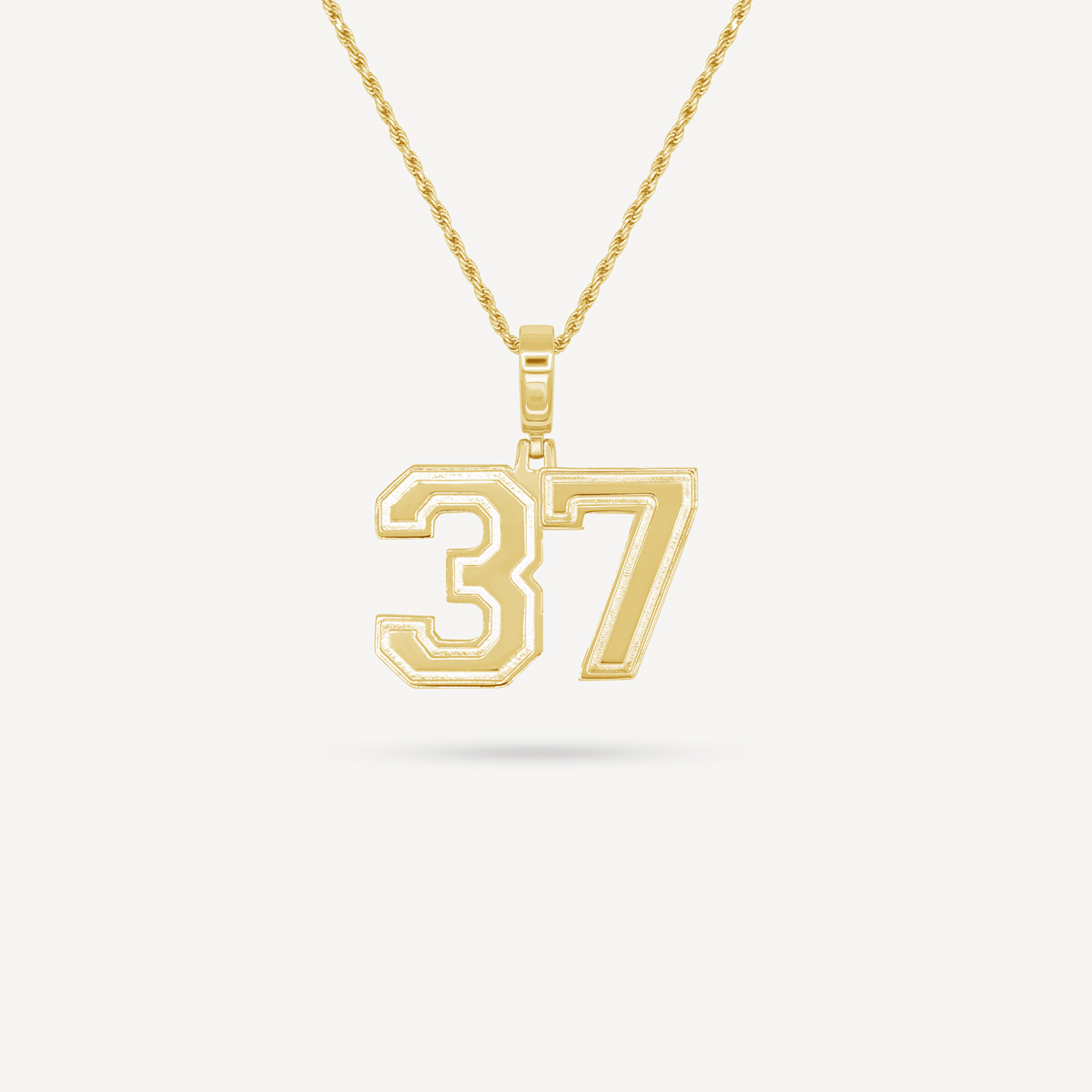 Gold Presidents Pendant and Chain - #37 Brent Godina